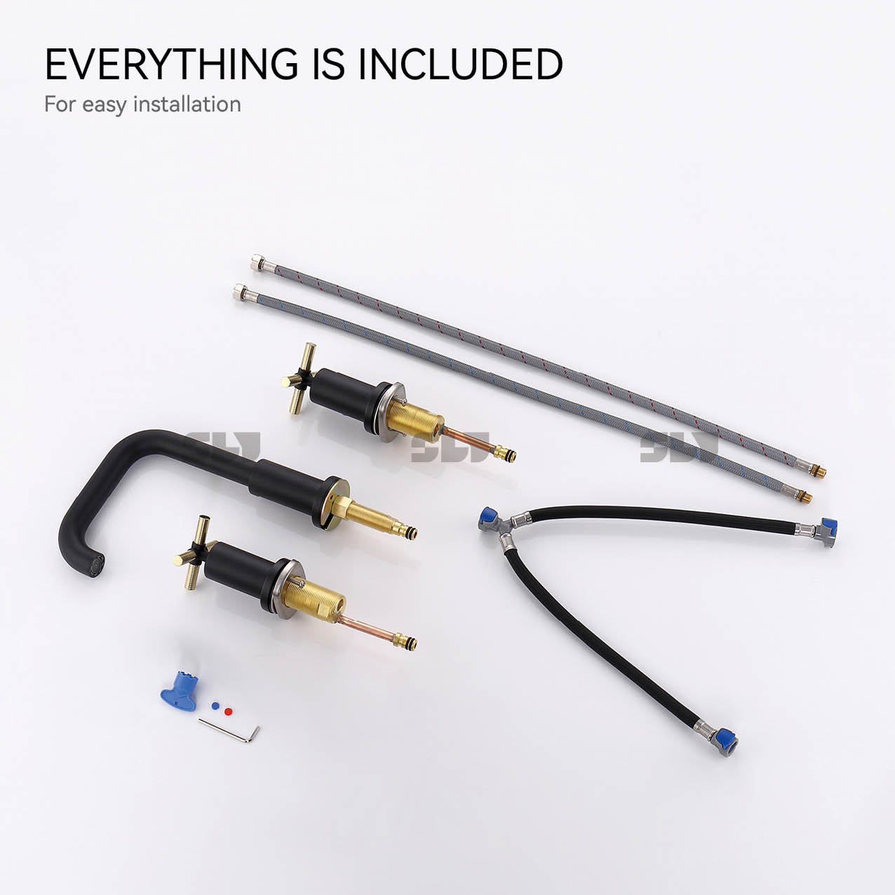 Torneira para lavat&oacute;rio com al&ccedil;a dupla