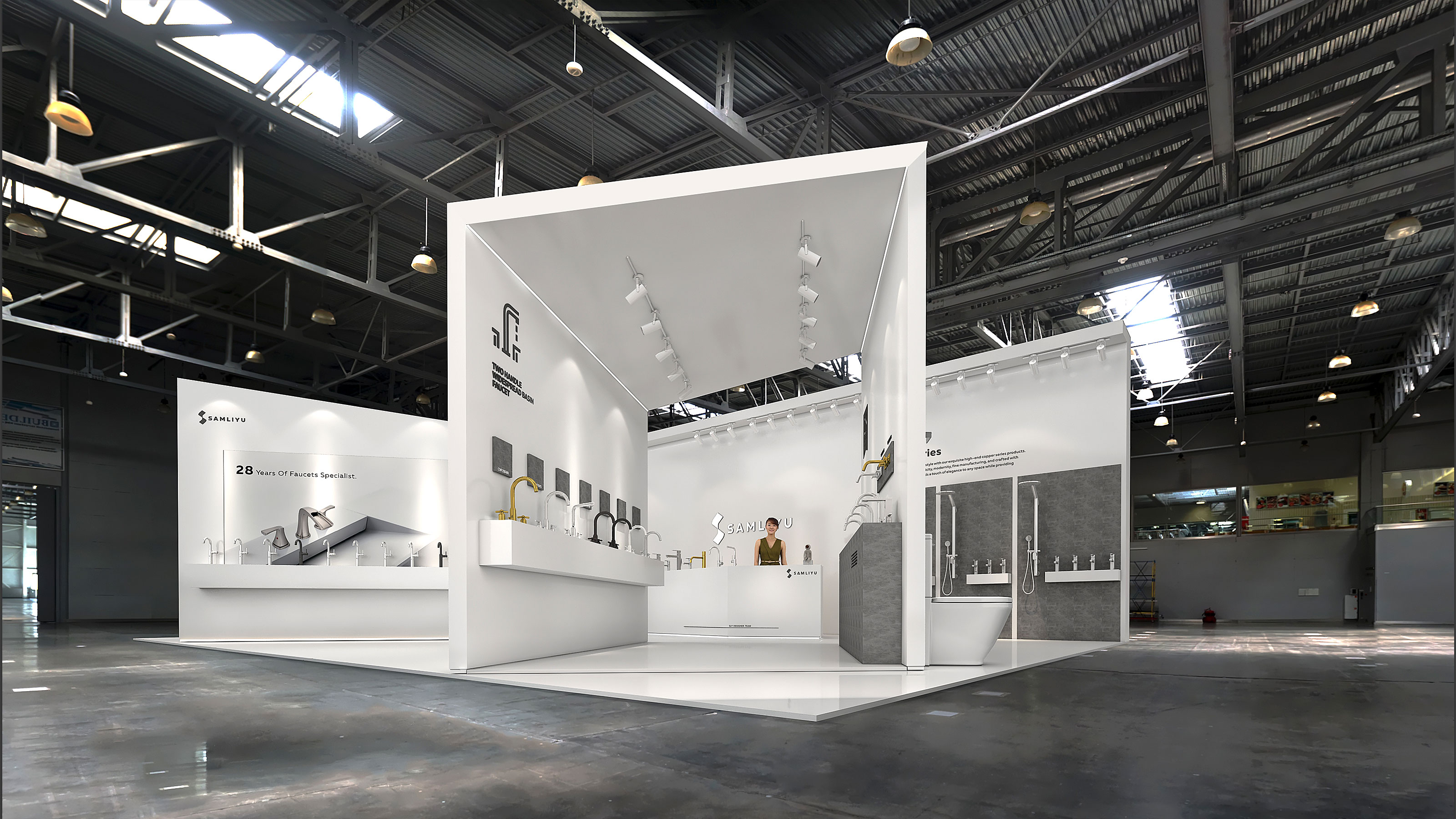 Expo de cozinha e banheiro de Xangai