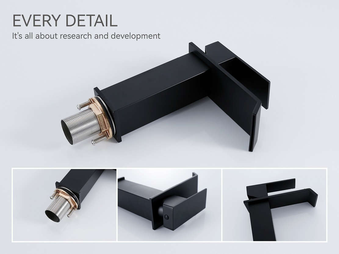 pia de banheiro preta