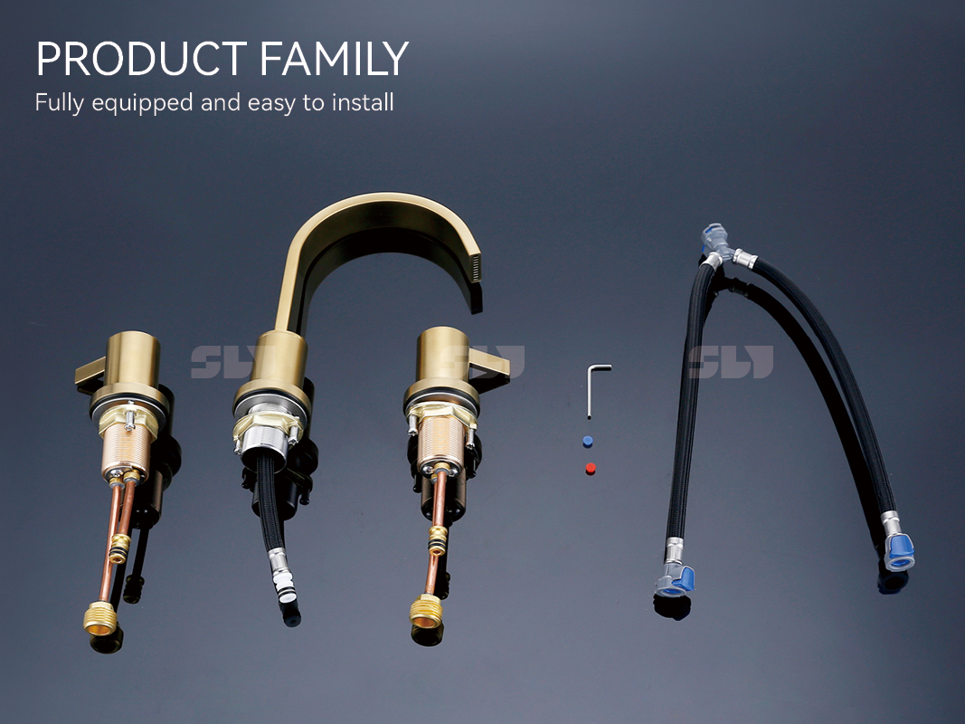 torneiras de banheiro com acabamento em n&iacute;quel