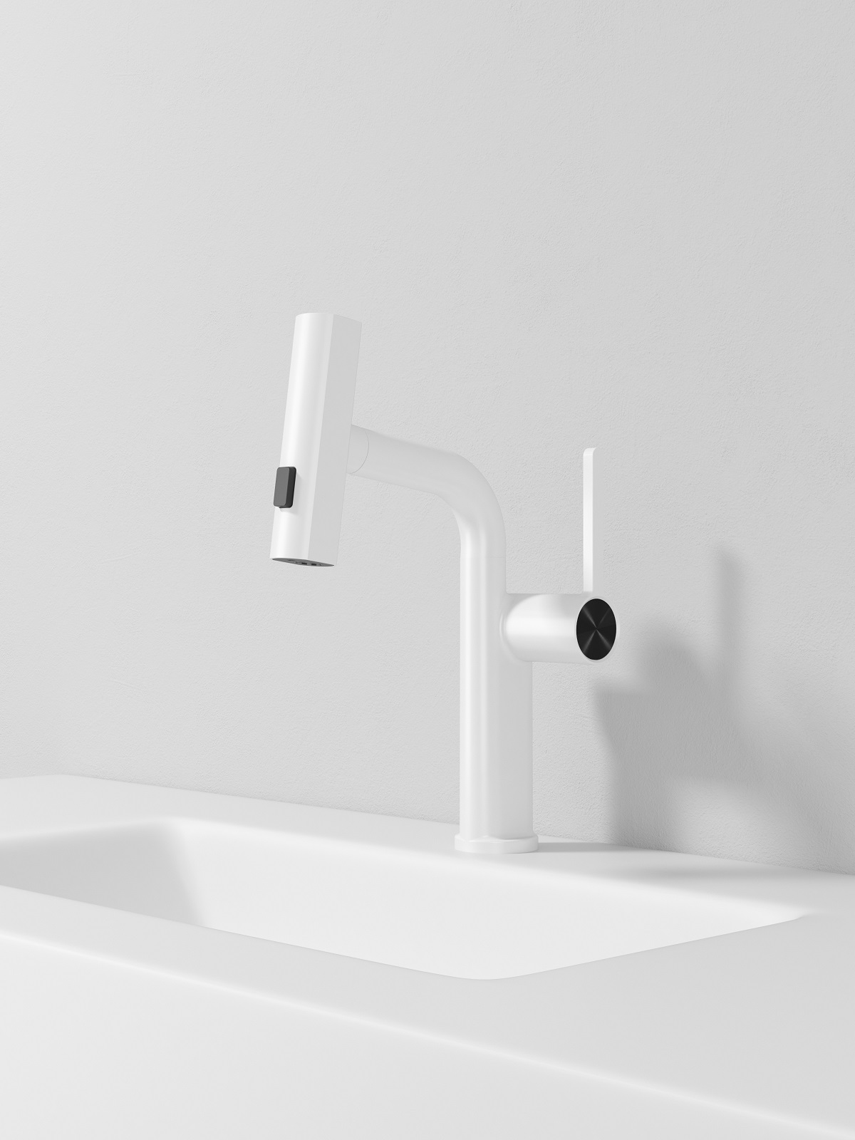 toucador de banheiro com torneira