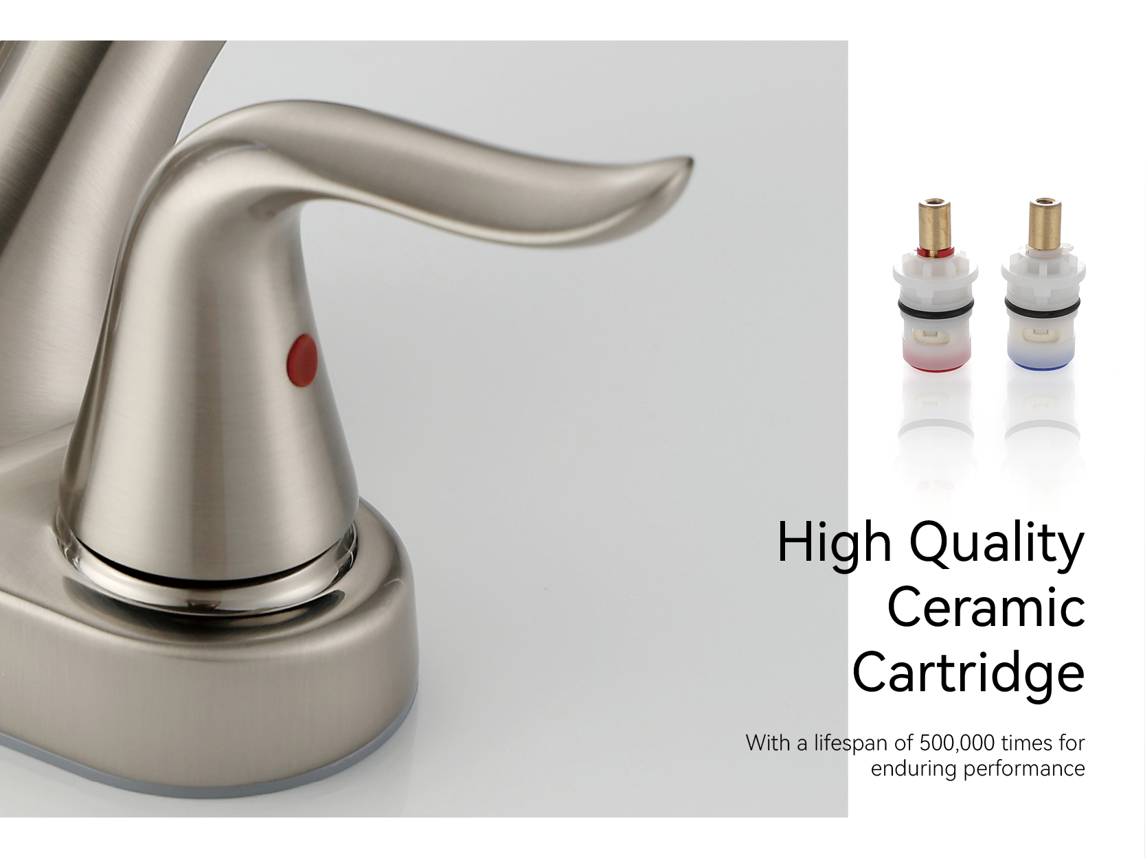 torneira de parede do banheiro