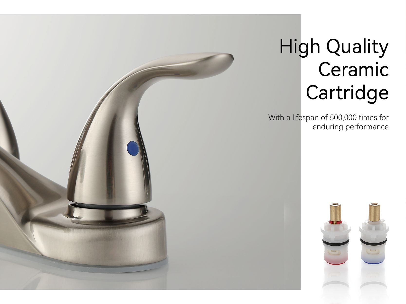 Torneira de banheiro antigo 