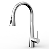 Sly Chrome Spring puxe para fora da torneira da pia da cozinha torneiras