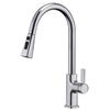 Sly Chrome China Basin Mistor torneira torneira de cozinha com puxar para baixo