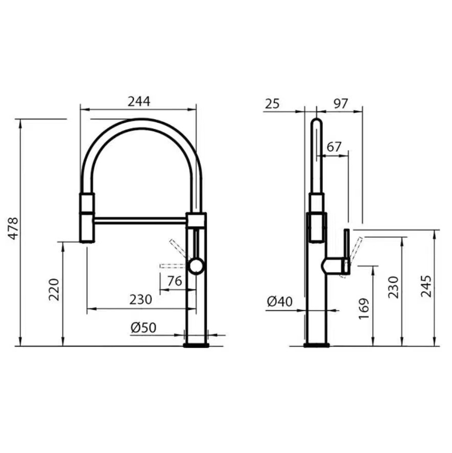 torneira torneira de cozinha sem pares