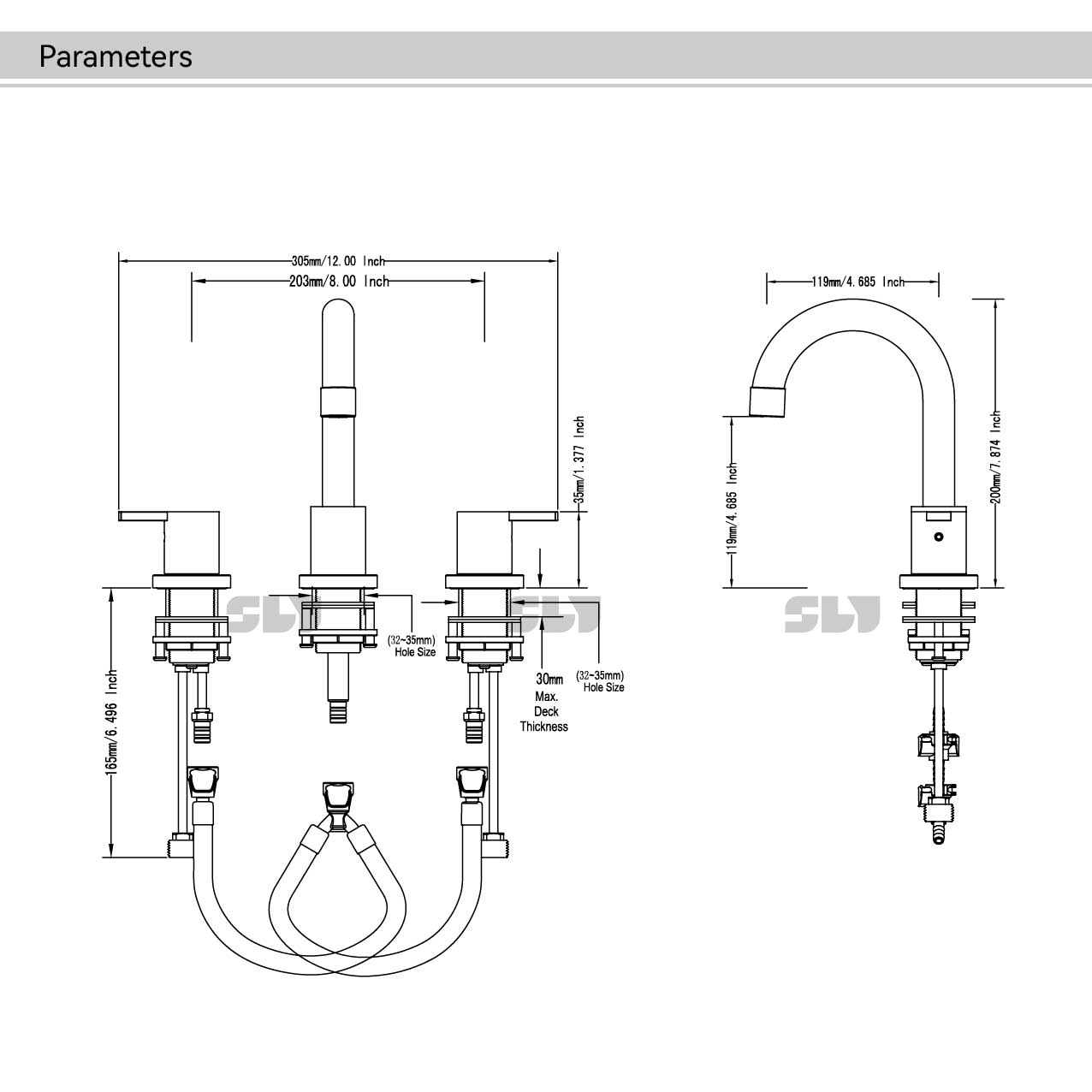 torneiras de banheiro com pulverizador
