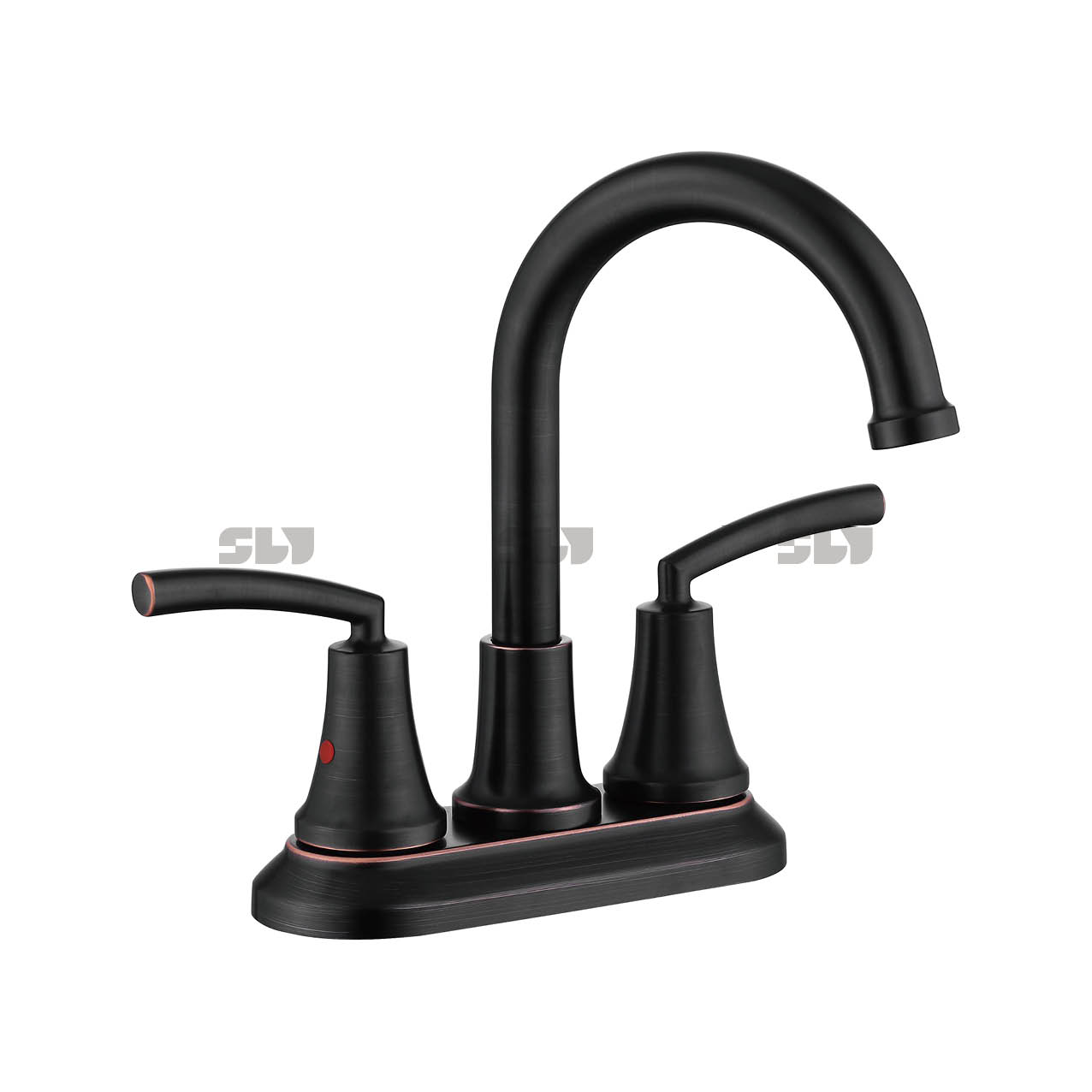 Sly New Design Design Chrome 4 polegadas Torneira Baça Bather Banheiro Mistor de Água Tap Tap Torneira de Lavagem Montada de Lavagem 