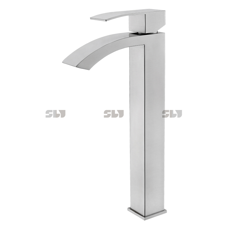 Sly New Design Design Torneira de Cachoeira de Banheiro de Brilho único