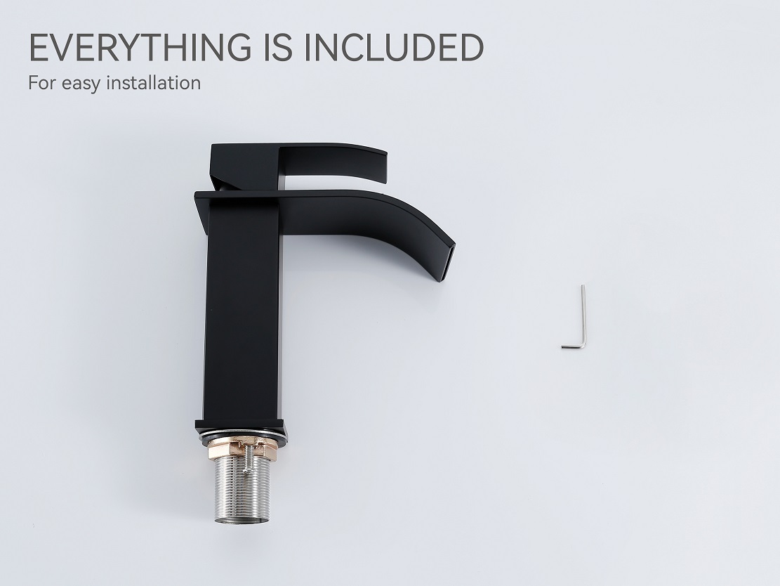 torneira de banheiro montada na parede