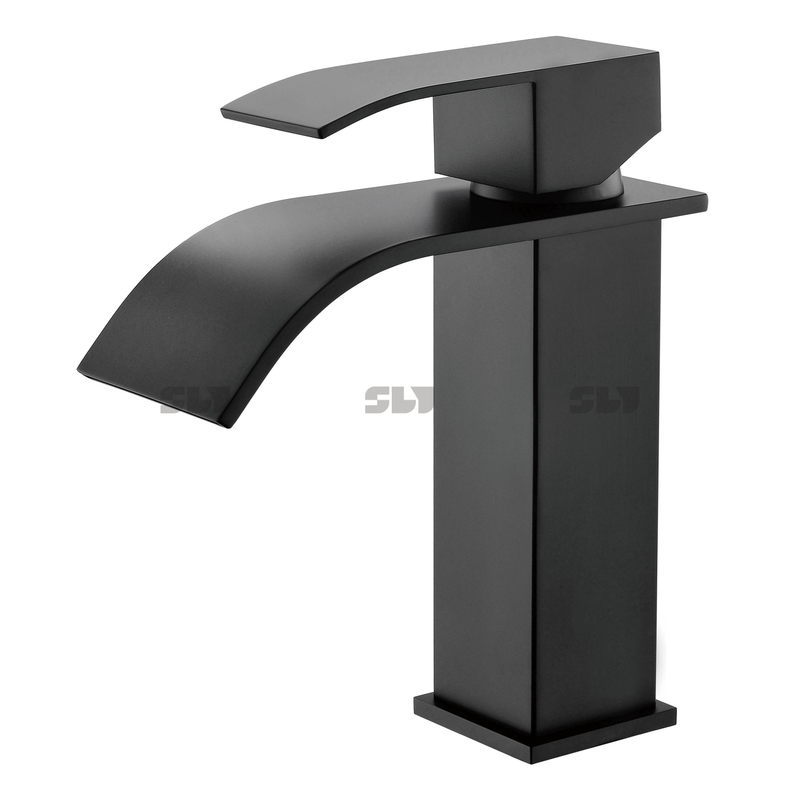 Bacia de banheiro preto de fábrica astuta torneiras para uso em hotéis