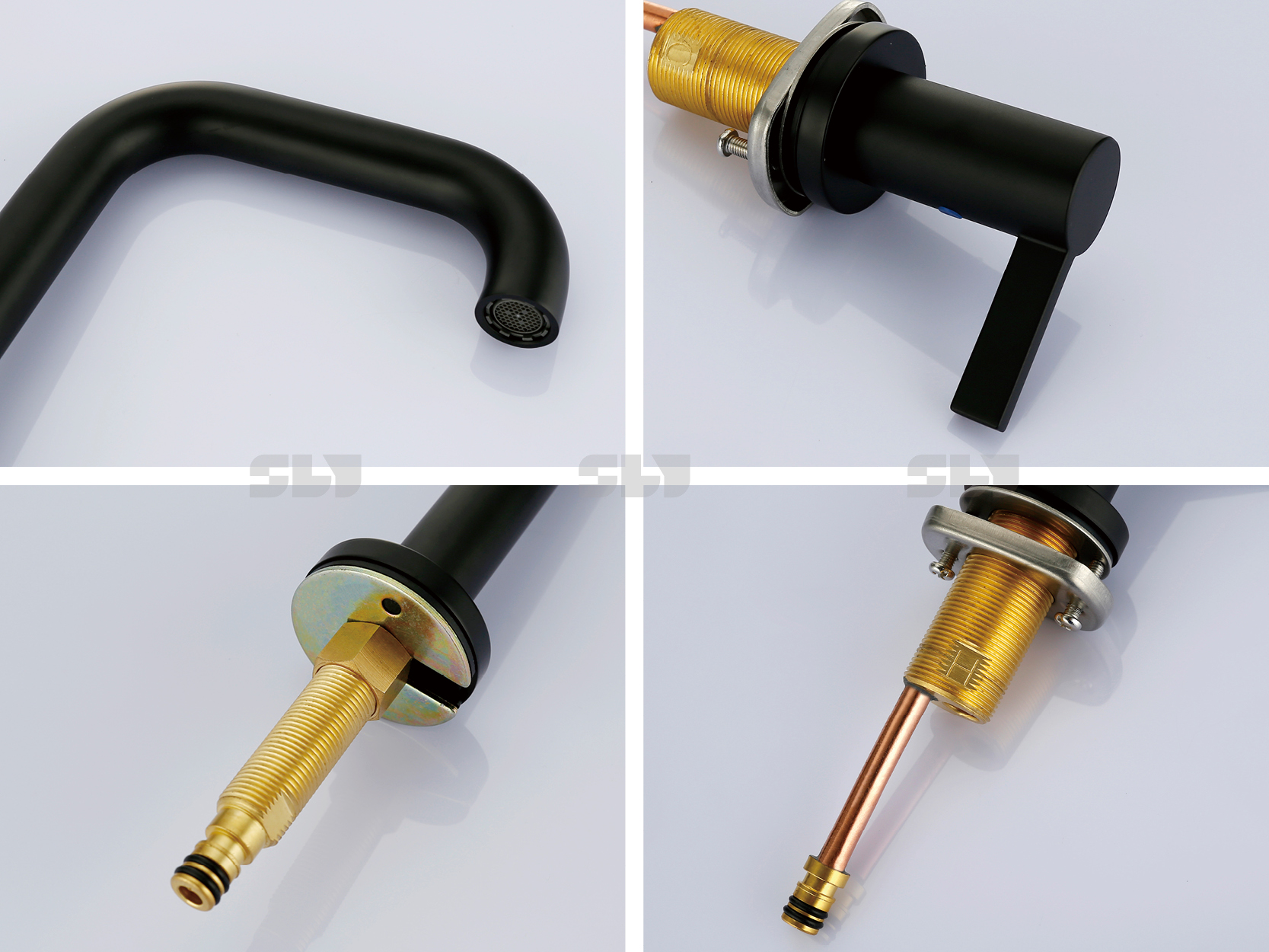 Torneira com duas al&ccedil;as