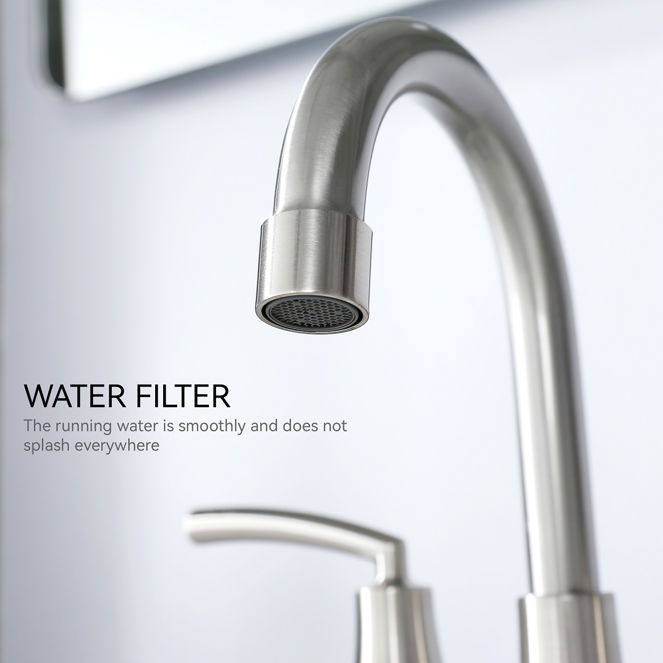 Torneira de banheiro preto fosco de zinco para Bathtub Taps Basin Mixer