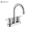 Manuja dupla astuta 4 polegadas Center Hot/Cold Conjunto de vaso sanitário Torneira