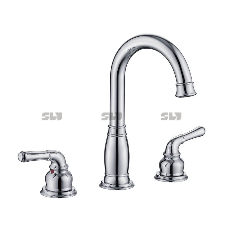 Sly Two Handle Torneira 3 orifícios Bacia de torneira de torneira generalizada