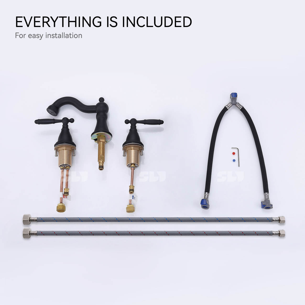 banheiro com torneira moderna