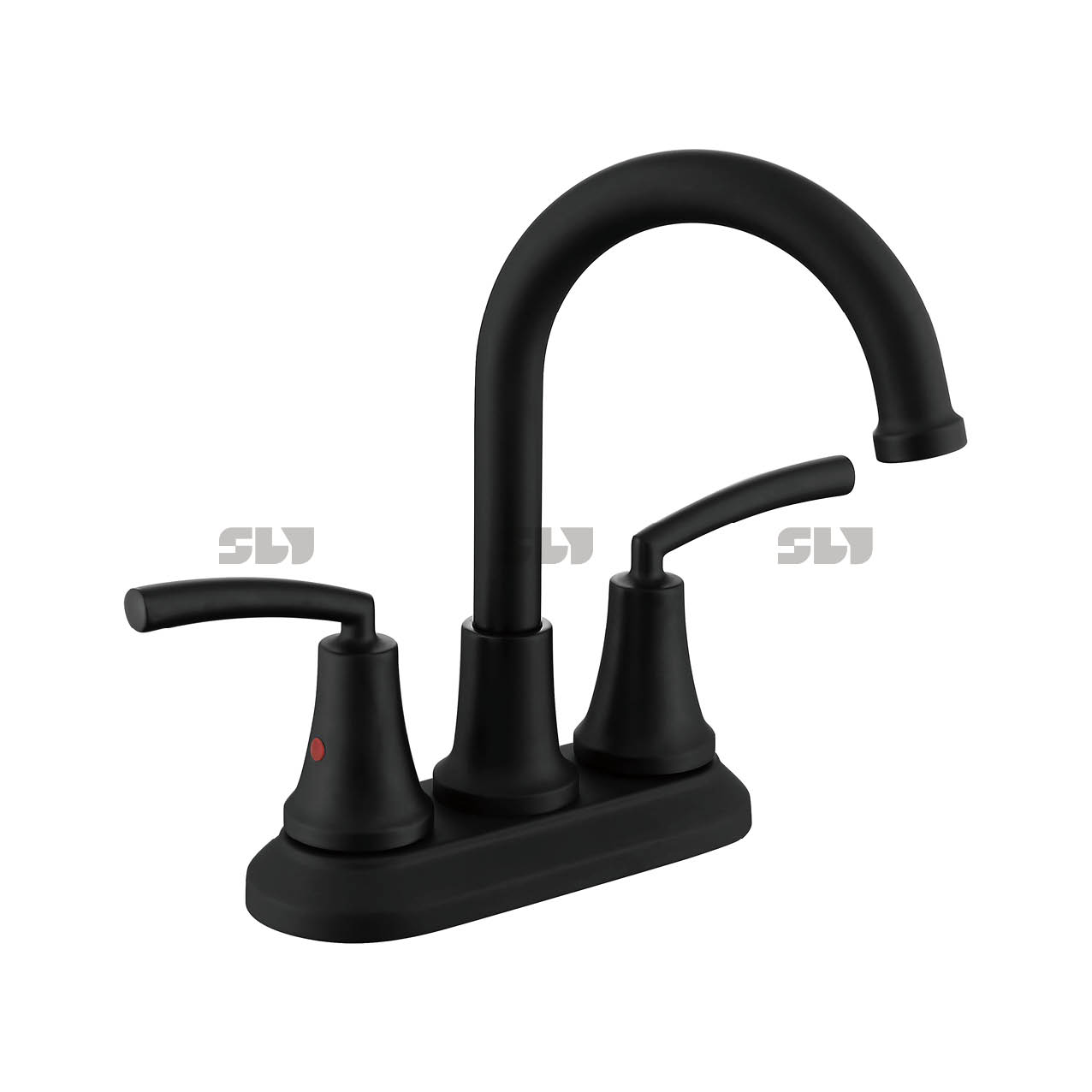Sly New Design Design Chrome 4 polegadas Torneira Baça Bather Banheiro Mistor de Água Tap Tap Torneira de Lavagem Montada de Lavagem 