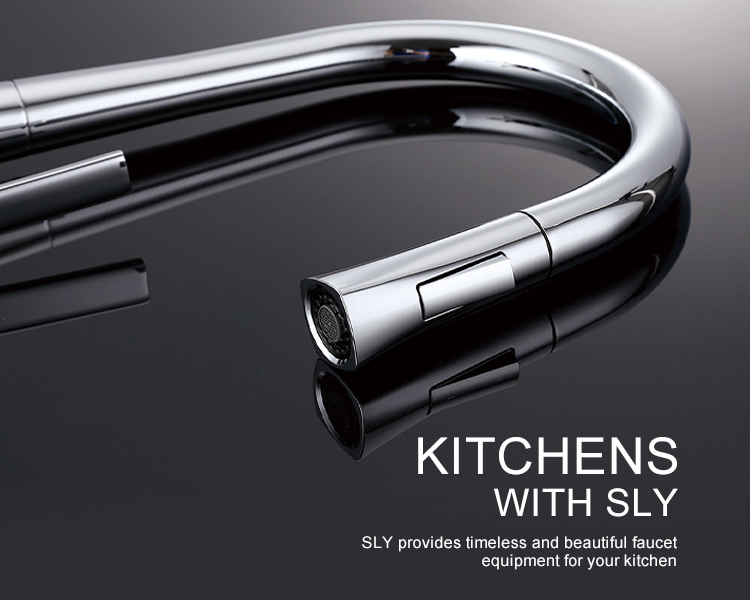 Torneira de cozinha com pulverizador lateral