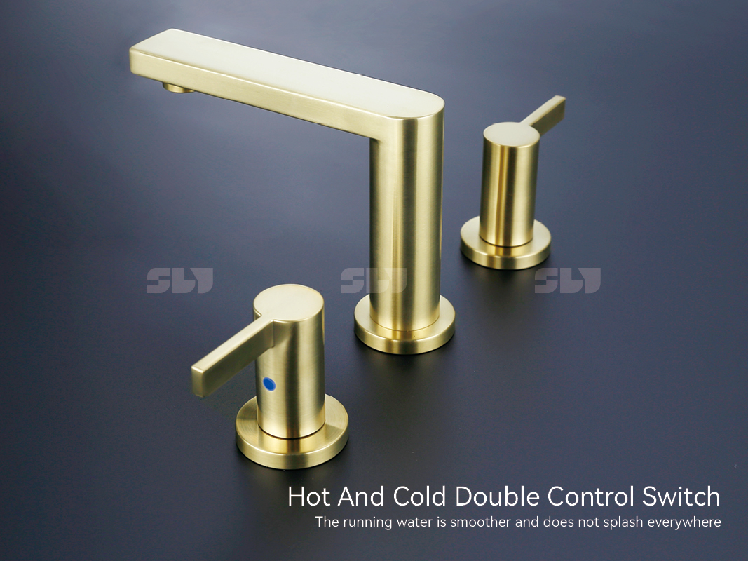 torneira de banheiro de lat&atilde;o antigo de 4 polegadas