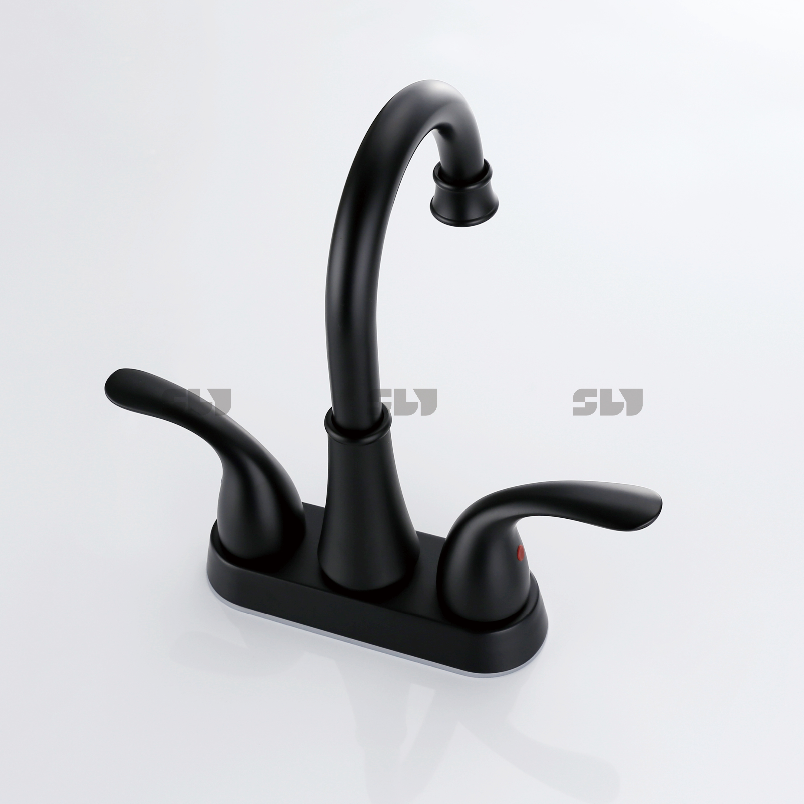 Sly Kaiping Factory por atacado Double Handle Wash Basin Torneira
