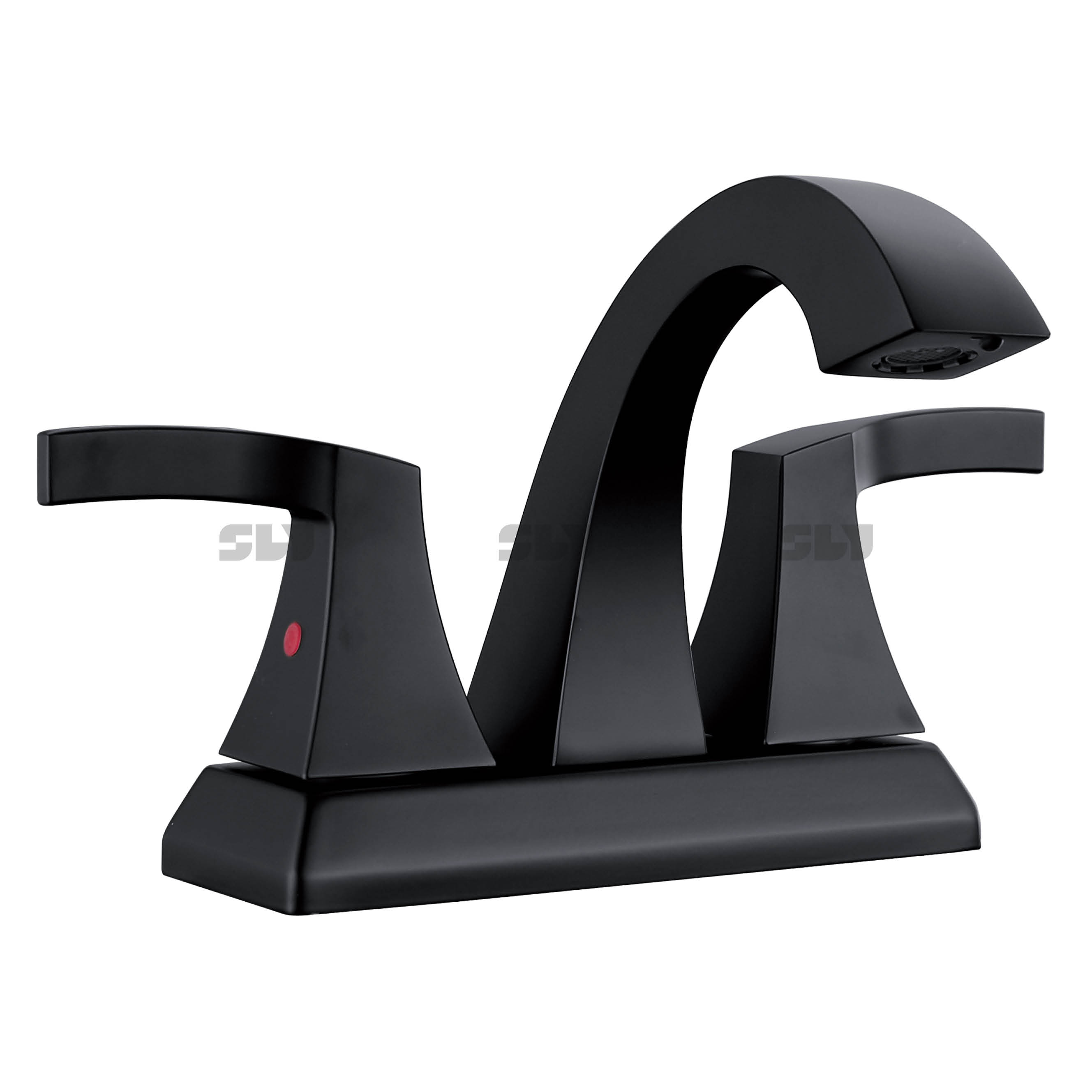 torneira de banheiro preta