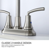 Torneira de banheiro preto fosco de zinco para Bathtub Taps Basin Mixer