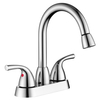 Sly Brass Chrome Chrome Banheiro moderno Torneira de maçaneta única pia