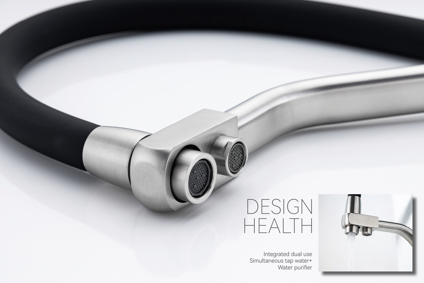 Torneiras para pia de &aacute;gua com filtro