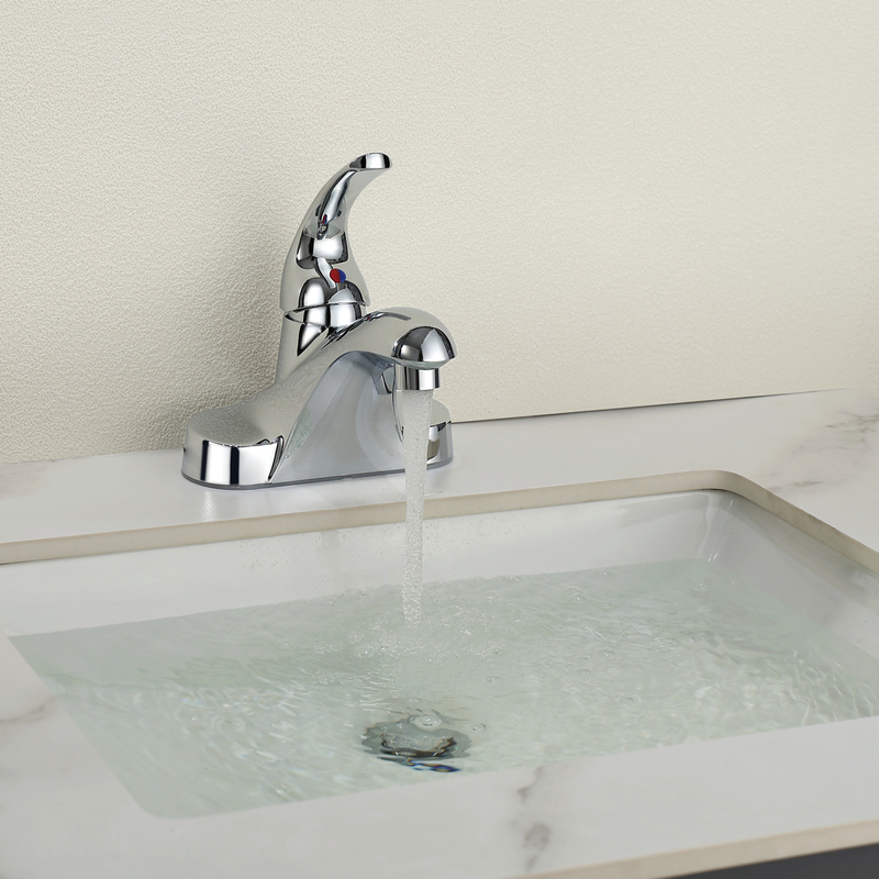 Samliyu Chrome Bathin Taucet Tap Mixer Hot Cold Basin Tap Tap Bath and Shower Brethroom