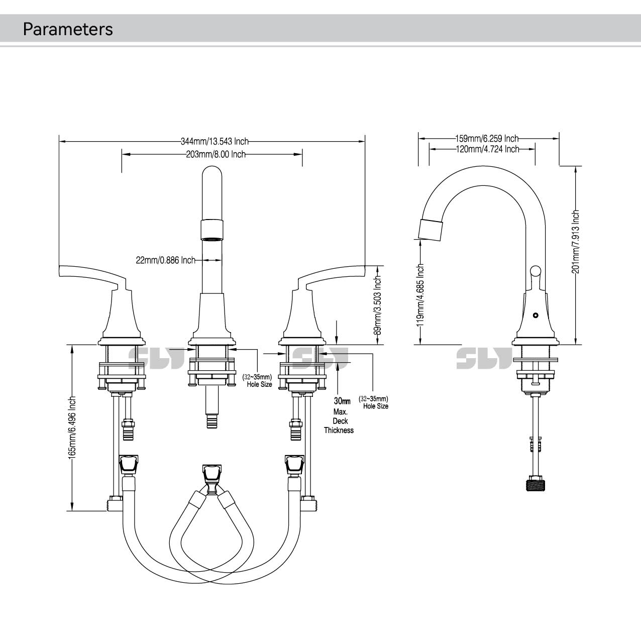 torneira de pia preta para banheiro
