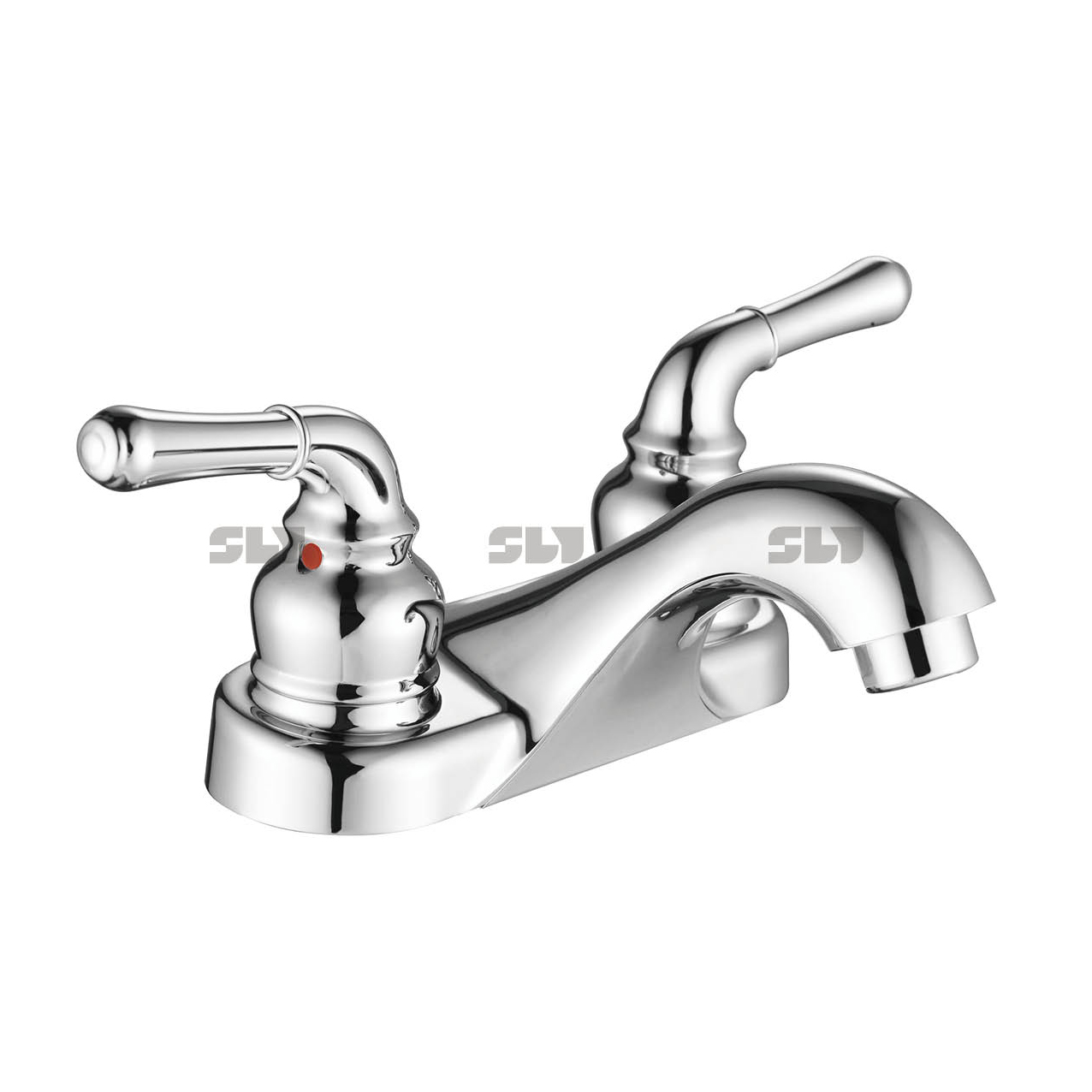 Sly Two Handle Centerset Lavatory Bathin Faucet