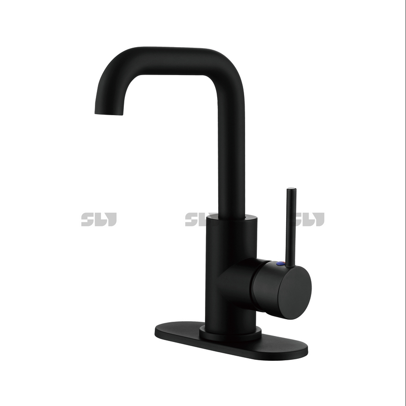 Sly Kaiping One Handle Banheiro Centet Centet Torneira de aço inoxidável Torneiras de banheiro único 