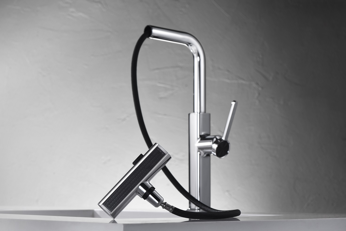 torneira de cozinha de furo &uacute;nico