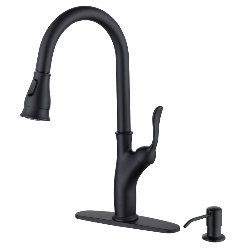 Níquel escovado de níquel quente quente pulverizador de retirada e pia misturadora torneira