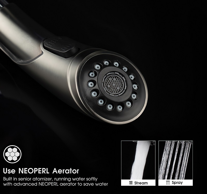 melhor pulverizador pull down de torneira de cozinha