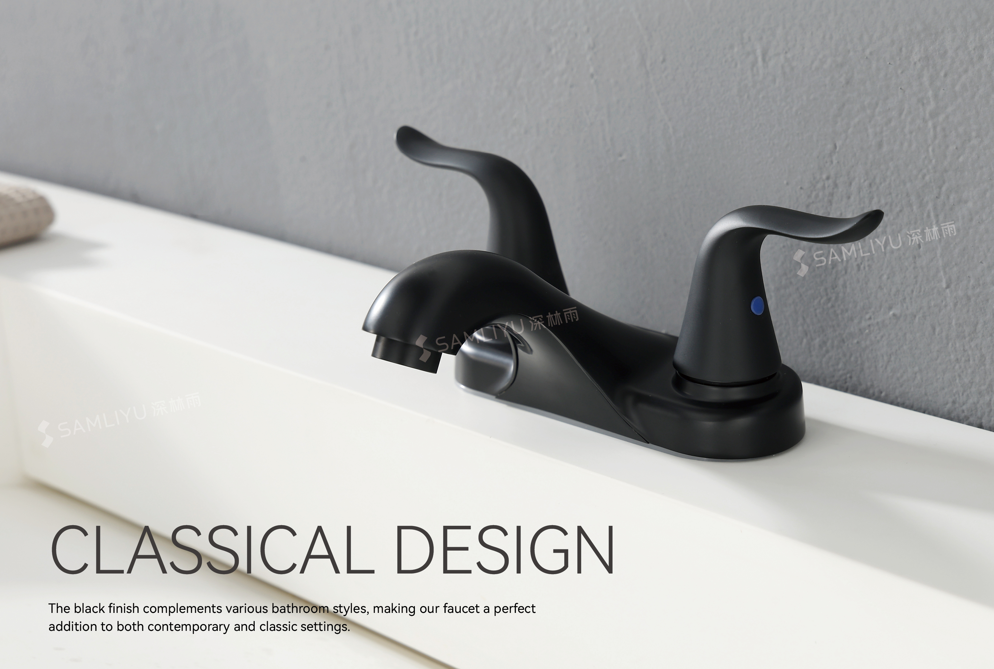 Torneira da pia do banheiro